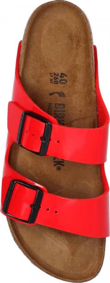 Birkenstock Arizona Dames Slippers Birko-flor Cherry Narrow-fit - Foto 1