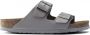 Birkenstock Arizona Dames Slippers Dove Gray Narrow fit | Grijs | Nubuck - Thumbnail 5