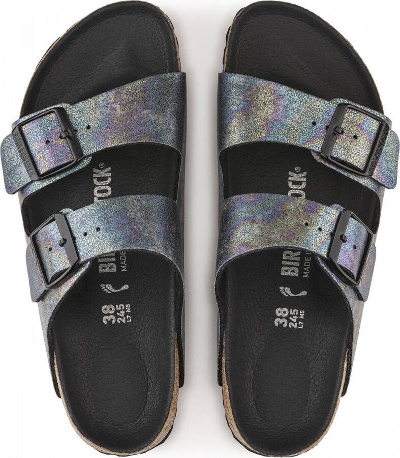 Birkenstock Slippers ARIZONA BF in schoenwijdte smal met ergonomisch  gevormd voetbed - Schoenen.nl