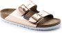 Birkenstock Arizona natuurleer metallic copper zacht voetbed regular sandalen dames (952091) - Thumbnail 11