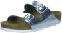 Birkenstock Arizona Dames Slippers Metallic Silver Regular fit | Zilver | Leer - Thumbnail 1
