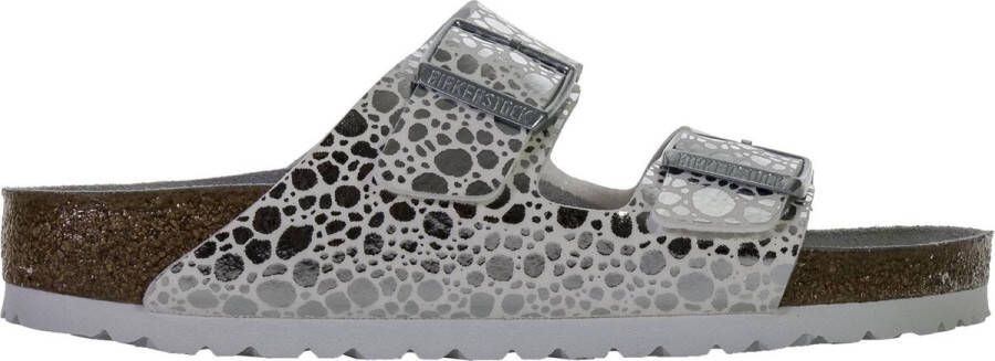 Birkenstock Arizona Dames Slippers Silver