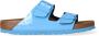 Birkenstock Arizona Dames Slippers Sky Blue Patent Narrow-fit Blauw Imitatieleer - Thumbnail 1