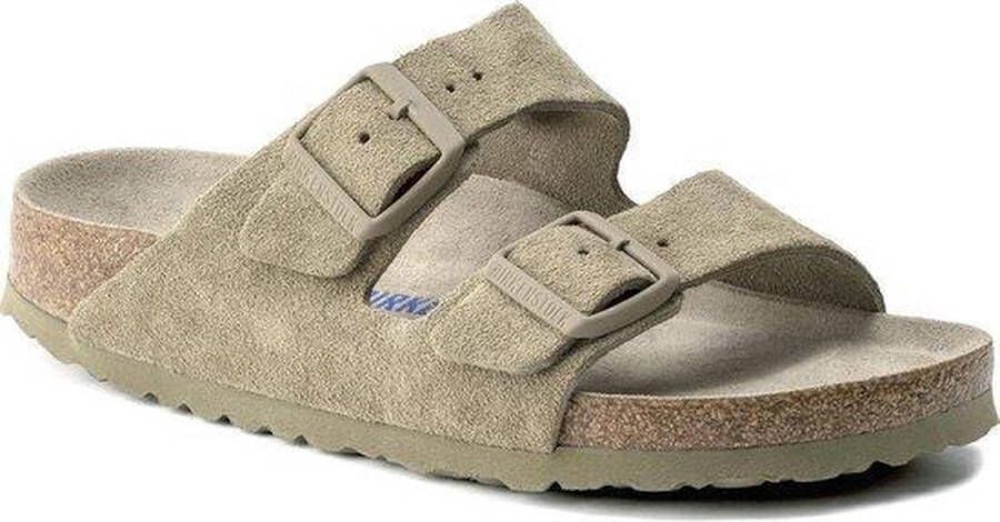 BIRKENSTOCK Slippers Arizona Maat: 43 Materiaal: Suède Kleur: Groen - Foto 4