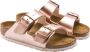 Birkenstock Arizona Electric Metallic Slippers Junior - Thumbnail 4