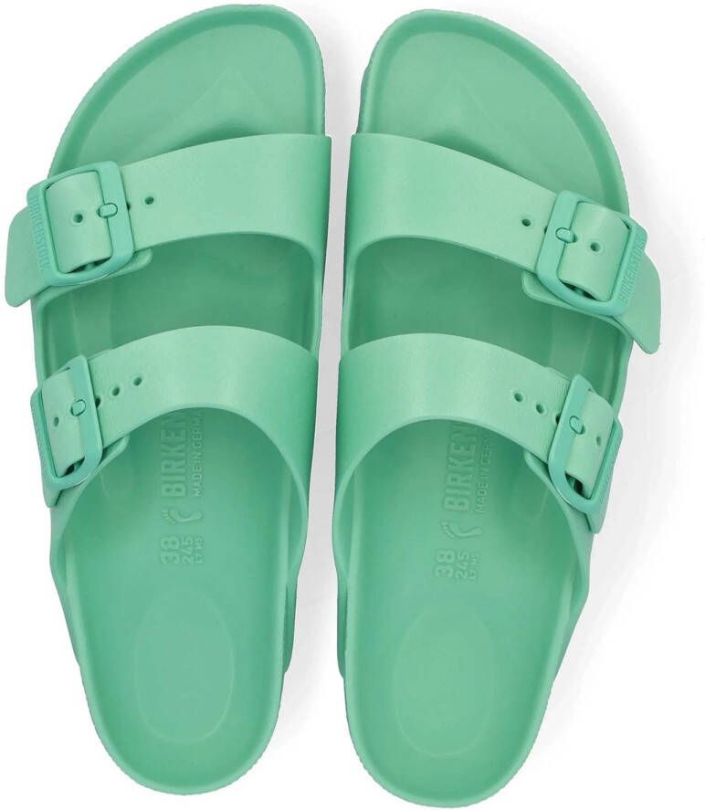Birkenstock Arizona Eva Bold Jade Slipper Streetwear Vrouwen