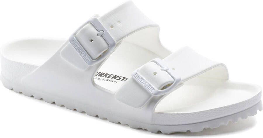 Birkenstock Witte Rubberen Slipper Dubbele Gespsluiting White - Foto 10