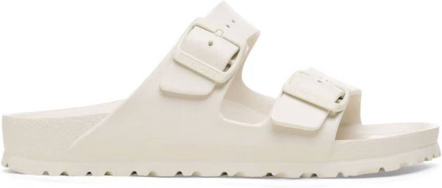 Birkenstock Arizona Eva Eggshell Sandalen & Slides Dames beige maat: 36 beschikbare maaten:36 37 38 39 40 41