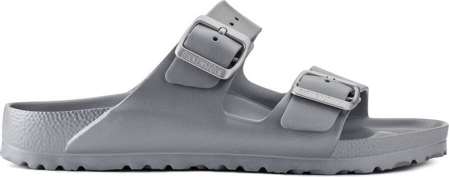 Birkenstock Arizona EVA Heren Slippers Metallic Silver Regular-fit Zilver EVA