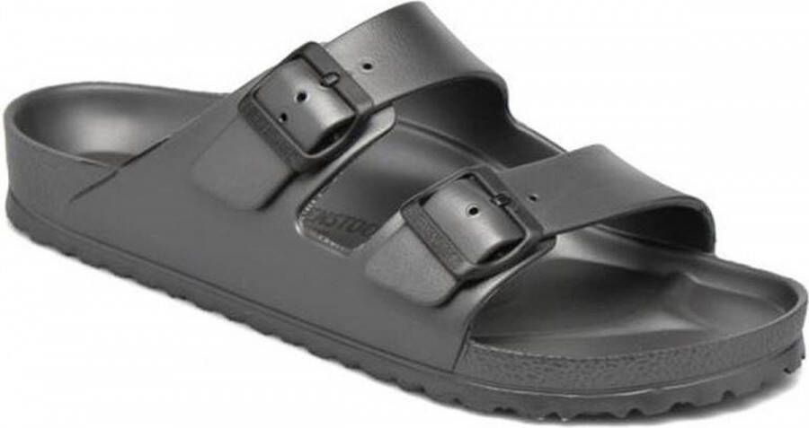Birkenstock Grijze Eva Slides Unisex Volwassenen Slippers Gray - Foto 2