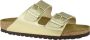 BIRKENSTOCK Arizona goudkleurige sandaal Goud Synthetisch Platte sandalen Dames - Thumbnail 2