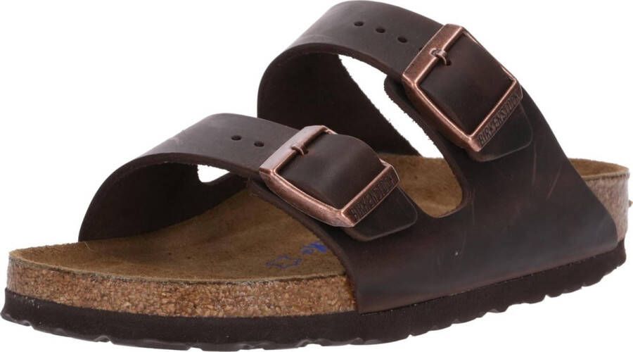 Birkenstock Sandalen Arizona Soft Footbed Geolied Nubuck Leder Smal - Foto 6