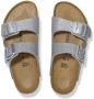 Birkenstock Arizona Kids Birko-Flor Sparkling Light Silver - Thumbnail 1