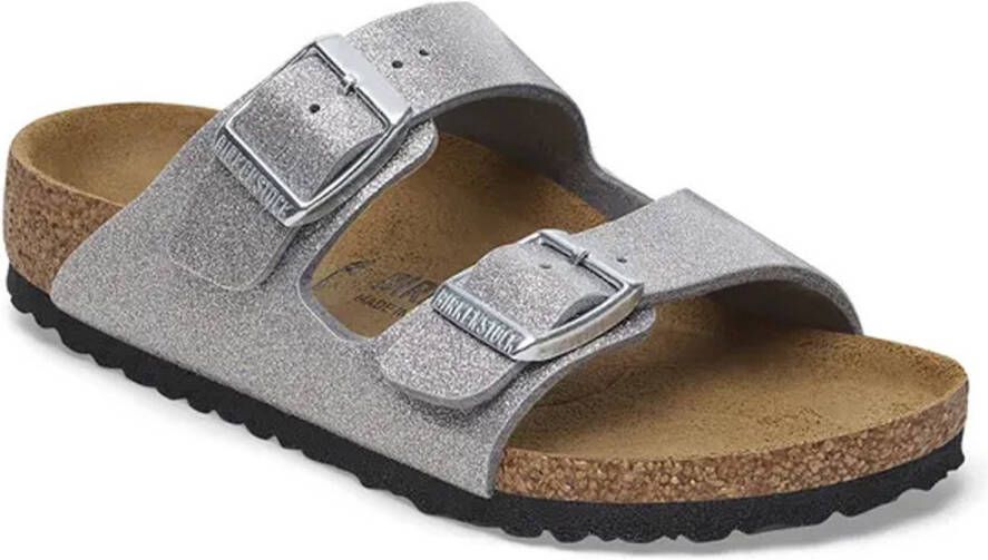 Birkenstock Arizona Kids Birko-Flor Sparkling Light Silver
