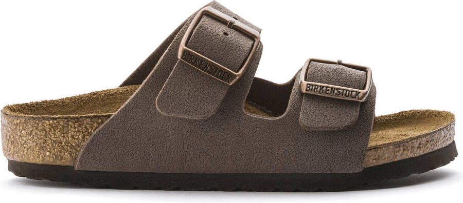 Birkenstock Kindersandalen Arizona Birko Flor Birkibuc Etroit Bruin Heren