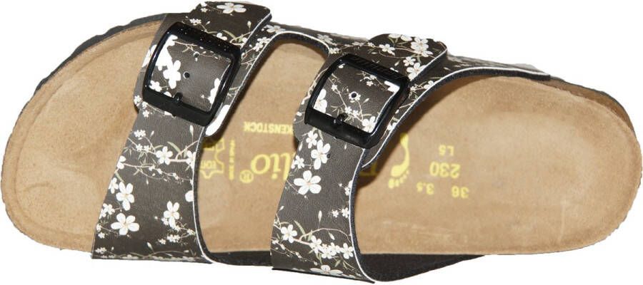 Birkenstock Arizona Papillio Smal Magnolia Zwart