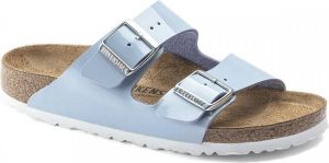 Birkenstock Arizona Dames Slippers Patent Dove Blue Narrow fit | Blauw | Imitatieleer