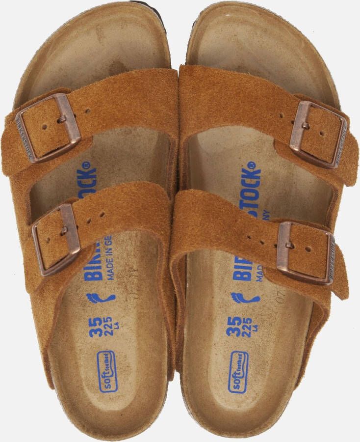 Birkenstock Arizona SFB VL Mink Narrow Slippers Mink - Foto 2