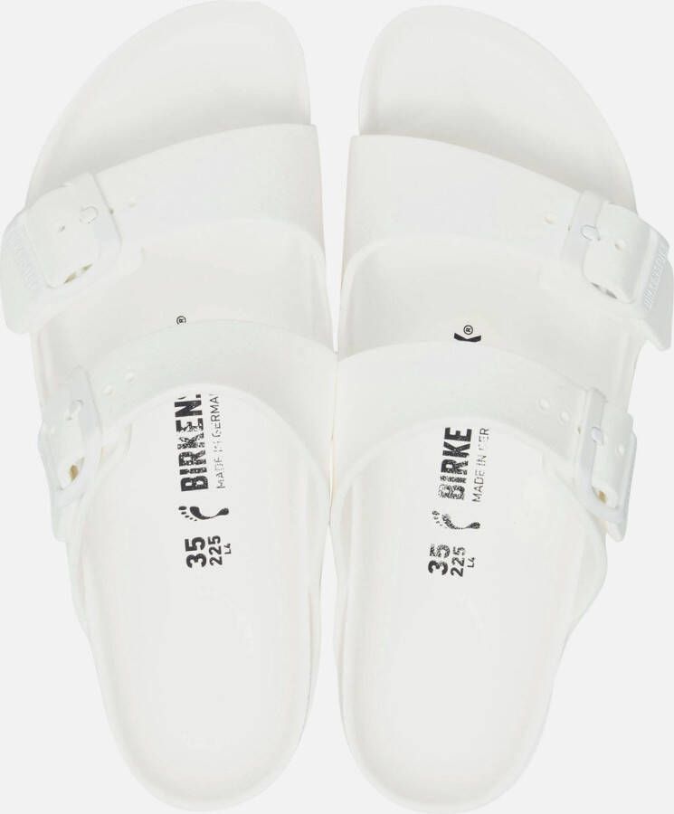 Birkenstock Arizona Sandalen wit Rubber
