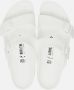 Birkenstock Witte Rubberen Slipper Dubbele Gespsluiting White - Thumbnail 2