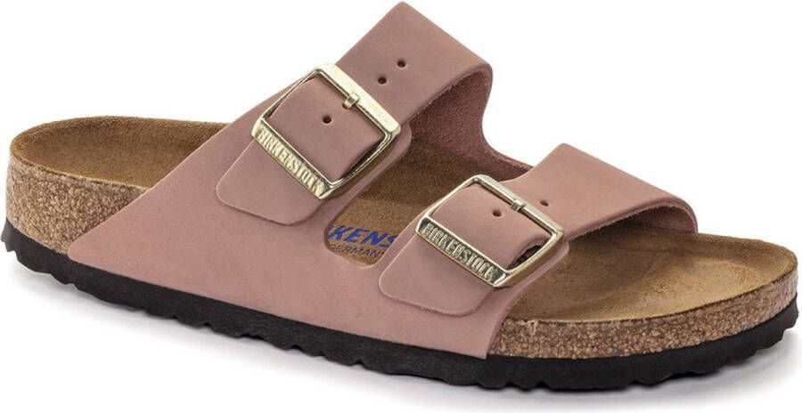 Birkenstock Dames schoenen Arizona SFB Old Rose 1024219 Narrow Roze