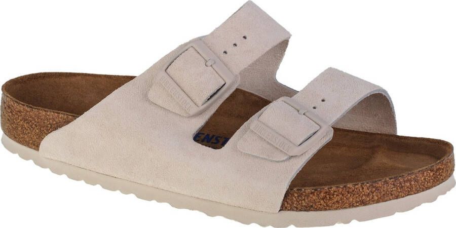 Birkenstock Arizona Sfb Vl Sandalen Schoenen antique white maat: 44 beschikbare maaten:44