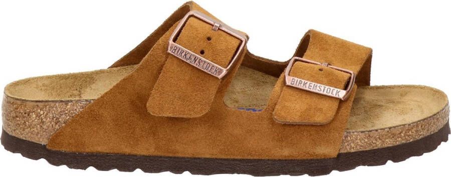 Birkenstock Arizona SFB VL Mink Narrow Slippers Mink - Foto 5