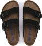 Birkenstock Arizona zwart suède zacht voetbed narrow sandalen uni (951323) - Thumbnail 13