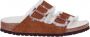 Birkenstock Arizona Shearling Mink Slipper - Thumbnail 1