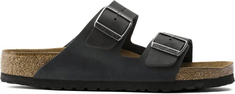 Birkenstock Arizona Soft Footbed Zwart Normaal Voetbed Heren Slipper