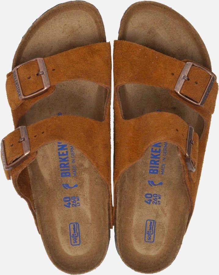 Birkenstock Arizona SFB VL Mink Narrow Slippers Mink - Foto 3