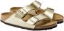 BIRKENSTOCK Slippers Arizona Maat: 39 Materiaal: Leatherlook Kleur: Goud - Thumbnail 2