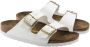 Birkenstock Arizona Dames Slippers Patent White Regular fit | Wit | Imitatieleer - Thumbnail 5