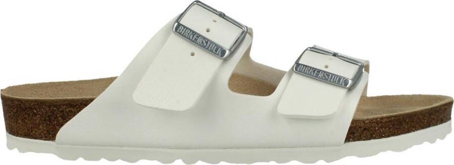 Birkenstock Arizona Slippers Heren Wit