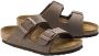 Birkenstock Arizona Kids Slippers Mocha Regular fit | Bruin | Imitatieleer - Thumbnail 2