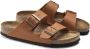 Birkenstock Sandals Arizona Soft Footbed Birko-Flor Bruin - Thumbnail 1