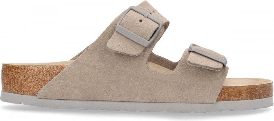 BIRKENSTOCK Slippers Arizona Maat: 43 Materiaal: Suède Kleur: Groen - Foto 8