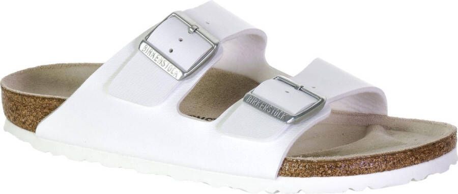 Birkenstock Slippers ARIZONA BF in schoenwijdte smal met ergonomisch gevormd voetbed