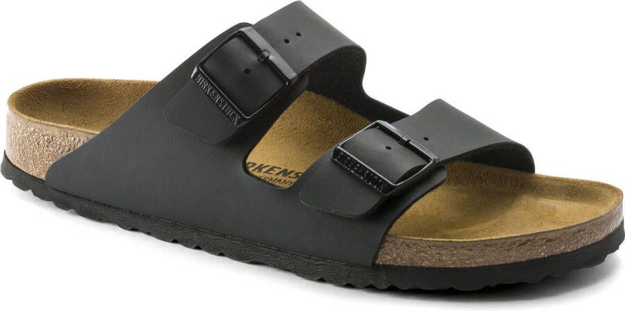 BIRKENSTOCK Slippers Arizona Leatherlook Zwart - Foto 4