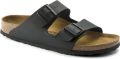 BIRKENSTOCK Slippers Arizona Leatherlook Zwart - Zwart