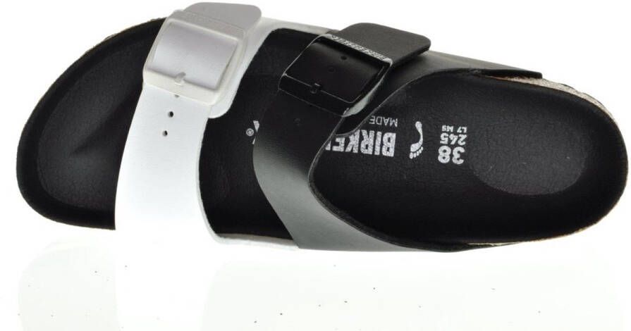 Birkenstock Slipper Arizona Split 1019712 Zwart Wit Smal - Foto 3