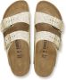 BIRKENSTOCK Slippers Dames Arizona Bs Maat: 36 Materiaal: Leatherlook Kleur: Wit - Thumbnail 2