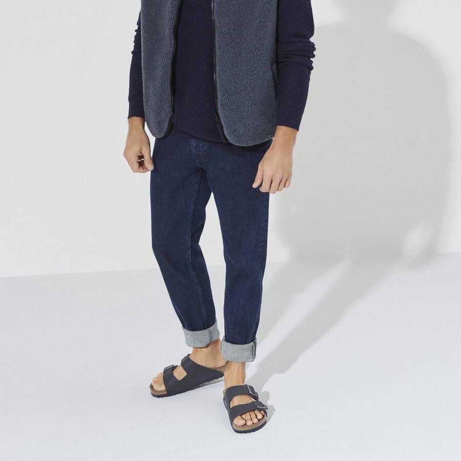 Birkenstock Arizona Vegan Slippers Indigo Blue Normale Pasvorm​ Mannen