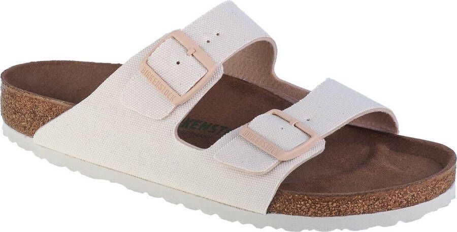 Birkenstock Arizona Vegan TEX 1022291 Unisex Wit Slippers