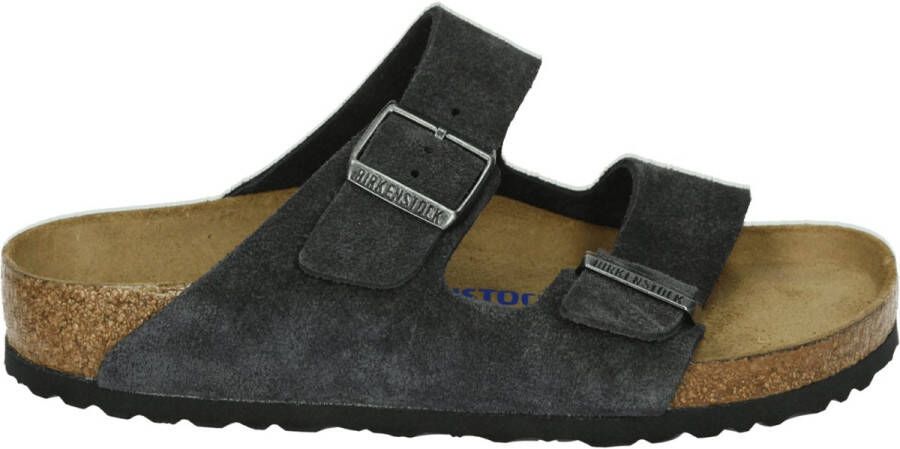 Birkenstock schoenen Arizona VL SFB Velvet Gray 552321 Regular Velvet Gray