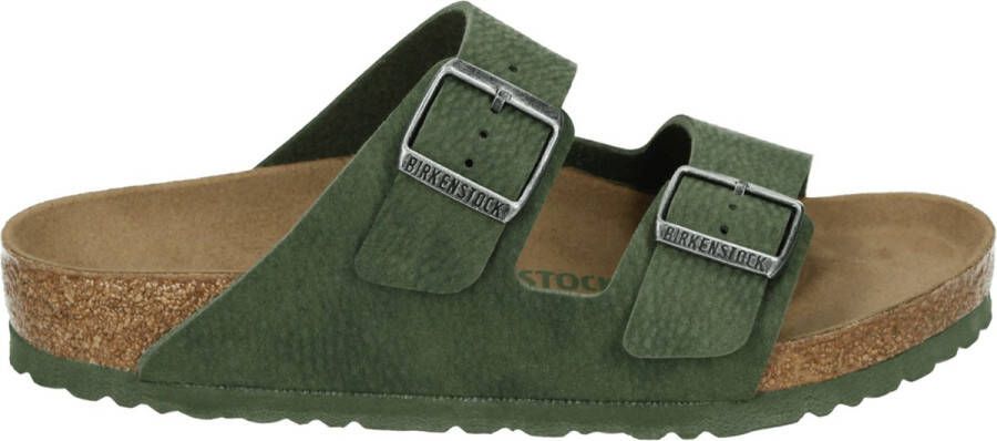 Birkenstock Stijlvolle vegan kurk sandalen voor de zomer Green Heren