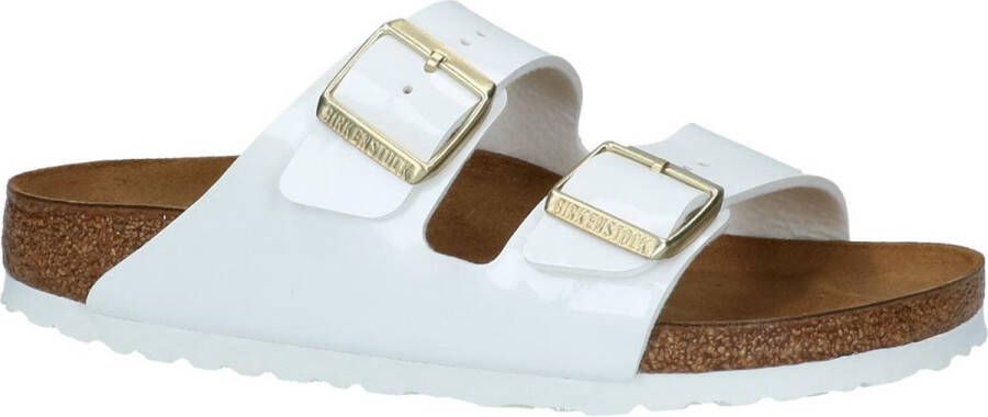 Birkenstock Arizona Wit Patent Dames Slipper