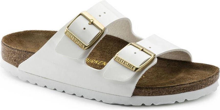 Birkenstock Arizona Wit Patent Dames Slipper