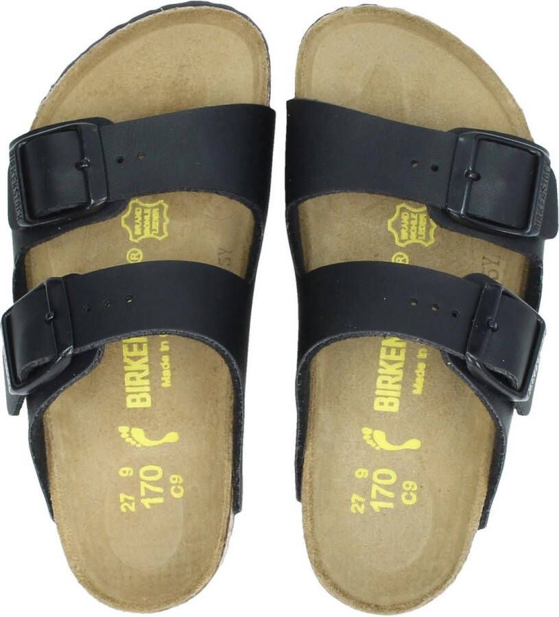 Birkenstock Kindersandalen Arizona Birko Flor Etroit Zwart Unisex