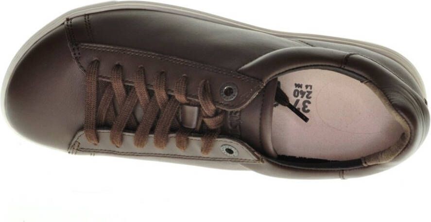 Birkenstock Bend Low Donkerbruin Sneaker Veter